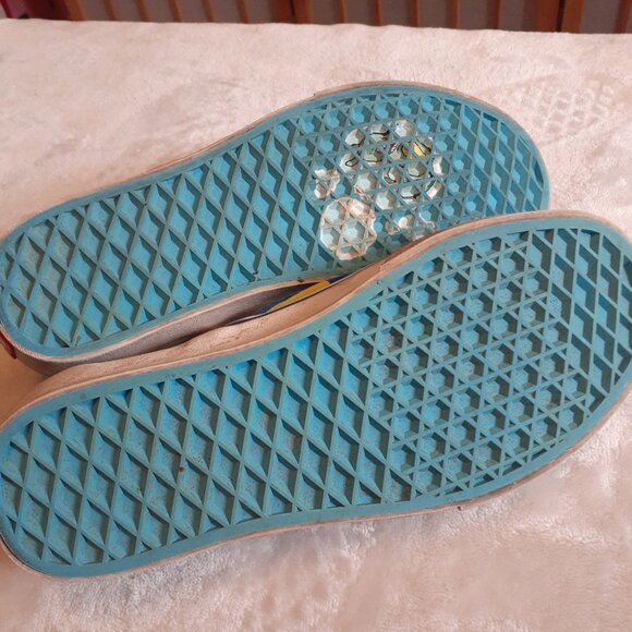 VANS X SPONGEBOB CLASSIC SLIP ON SHOES ALOHABOB 721356-MENS 4-WOMENS SIZE 5.5 - Picture 6 of 7